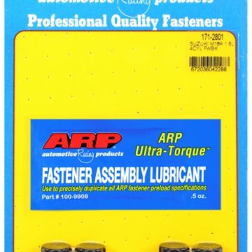 Suzuki M16A 1.6L 4cyl flywheel bolt kit(8 pcs.) ARP-171-2801