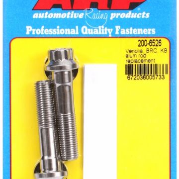 ARP Venolia. BRC. Brooks & KB alum rod repl't rod bolts ARP-200-6526