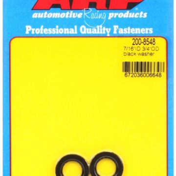 ARP "7/16"ID 3/4"OD .120"TH  black washers" (2pcs) ARP-200-8548