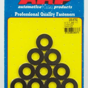 ARP M12 x 25 .27mm OD .120"TH black washers (10pcs) ARP-200-8792