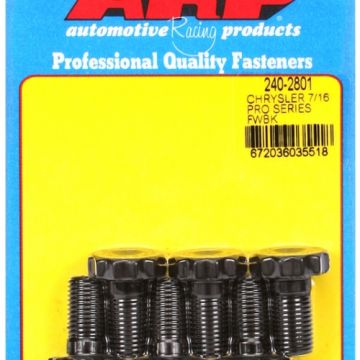 ARP Chrysler 7/16 pro series  6 Piece flywheel bolt kit ARP-240-2801