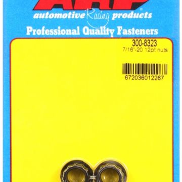 ARP 7/16"-20 12pt nut kit (2-pcs) ARP-300-8323