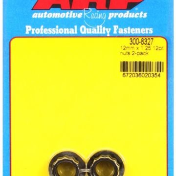 ARP M12 x 1.25 12pt nut kit (2pcs) ARP-300-8327