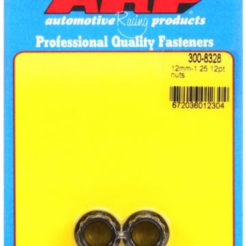 ARP M12 x 1.25 12pt nut kit (small collar) (2pcs) ARP-300-8328