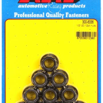 ARP "1/2""-20 12pt nut kit" (10pcs) ARP-300-8336