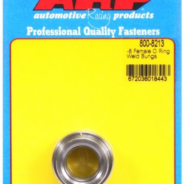 -8 female O ring steel weld bung ARP-800-8213