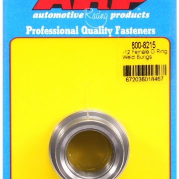 -12 female O ring steel weld bung ARP-800-8215