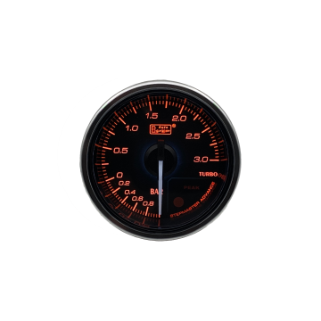 Boost / Turbodruk Meter Zwart 52mm premium