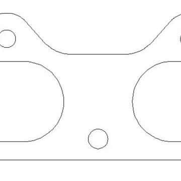 Cometic Exhaust Gasket Mitsubishi 4G63T/4G64 0.76mm WC4199-030