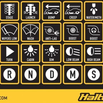 Haltech Haltech Keypad Label Set HT-011500