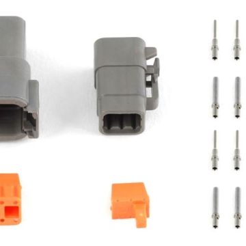 Haltech Plug and Pins Only Set Deutsch DTM-6 Conn (7.5 Amp) HT-031015