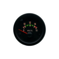 Voltage meter Zwart 12V VD series